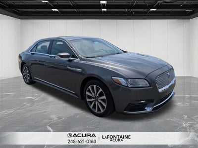 2018 Lincoln Continental Premiere