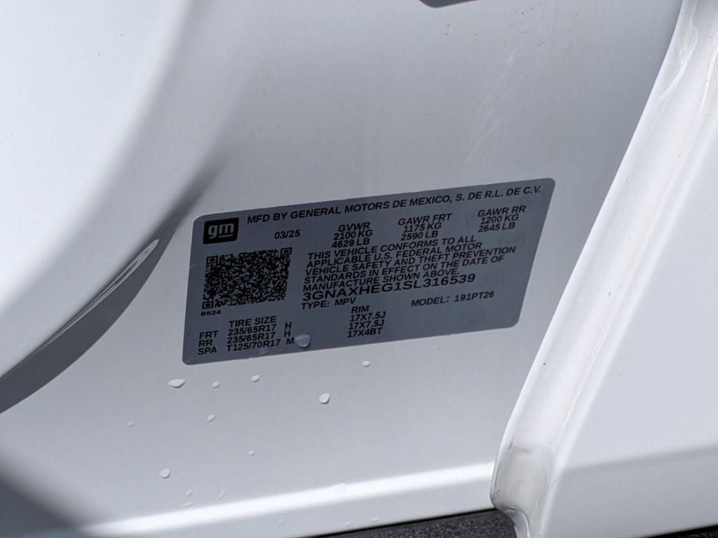 2025 Chevrolet Equinox LT