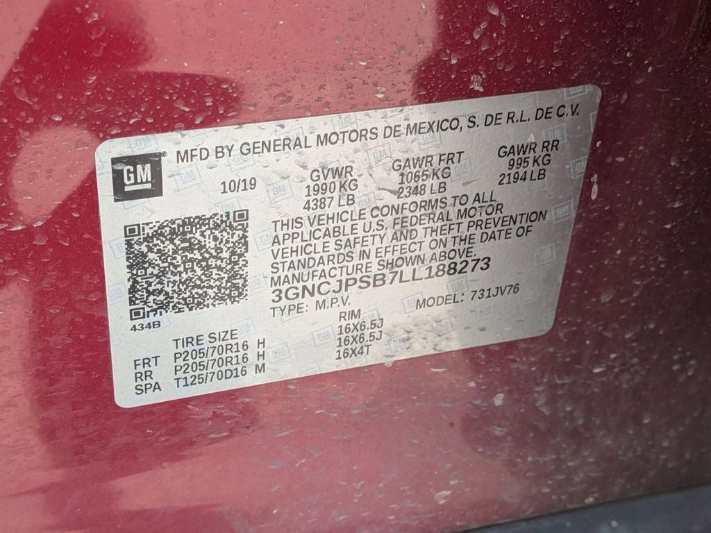 2020 Chevrolet Trax LT