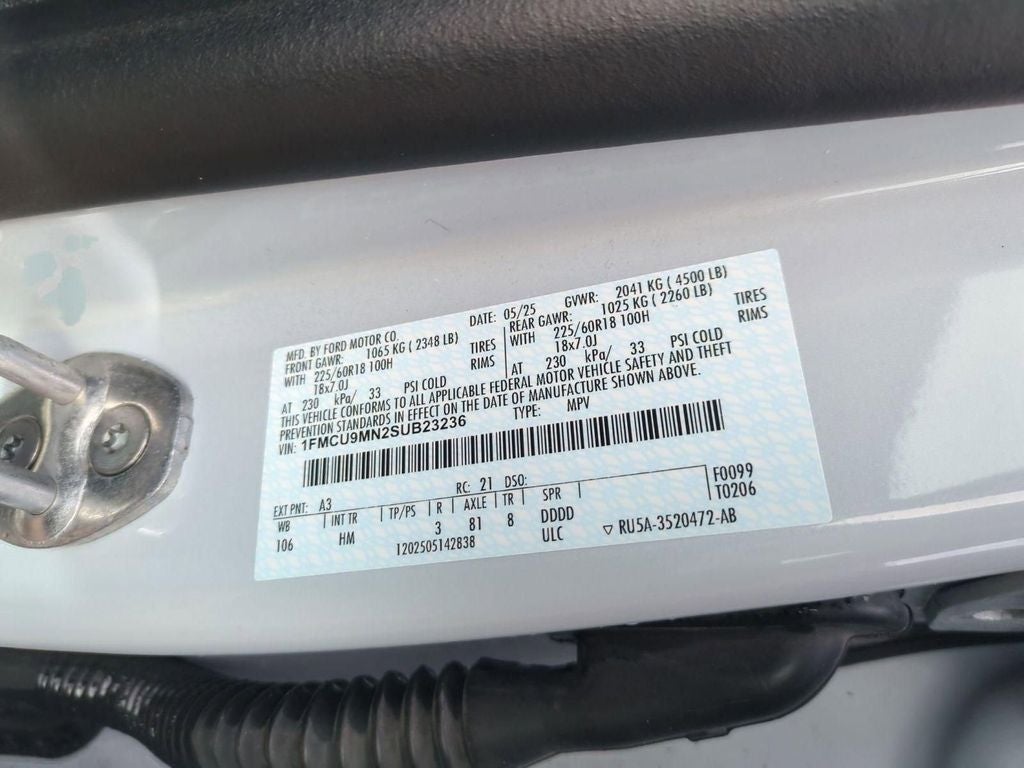 2025 Ford Escape ST-Line