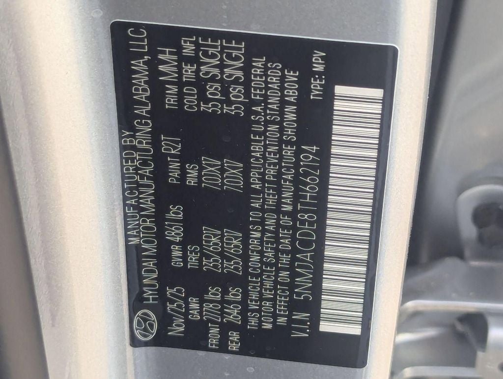 2026 Hyundai TUCSON SE