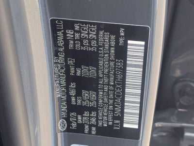 2026 Hyundai TUCSON SE