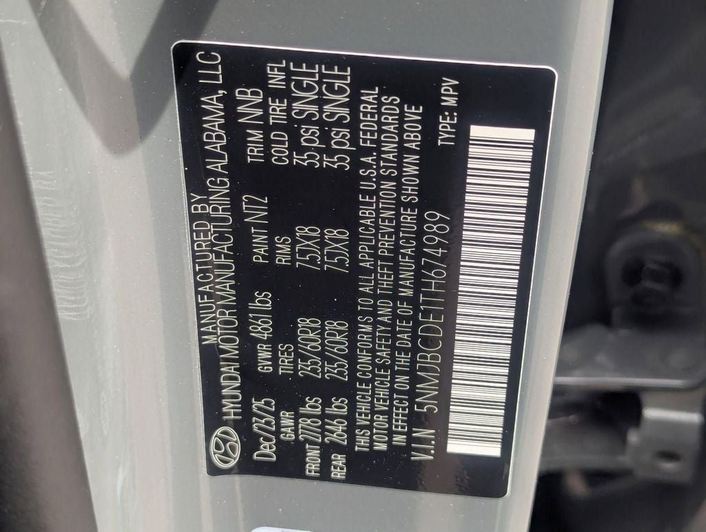 2026 Hyundai TUCSON SEL