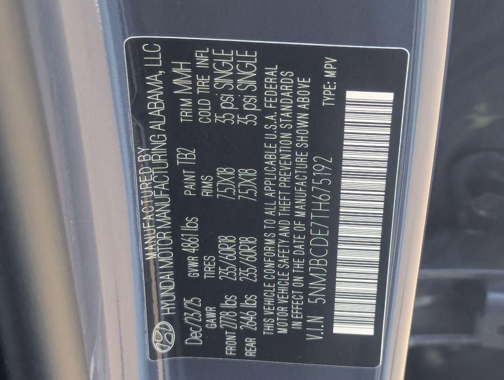 2026 Hyundai TUCSON SEL