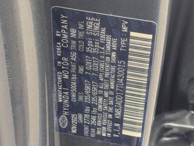 2026 Hyundai TUCSON HYBRID Blue SE