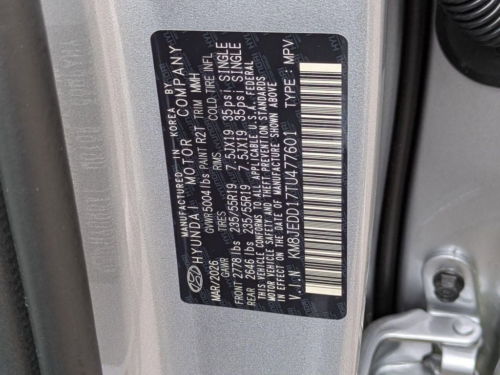 2026 Hyundai TUCSON HYBRID Limited