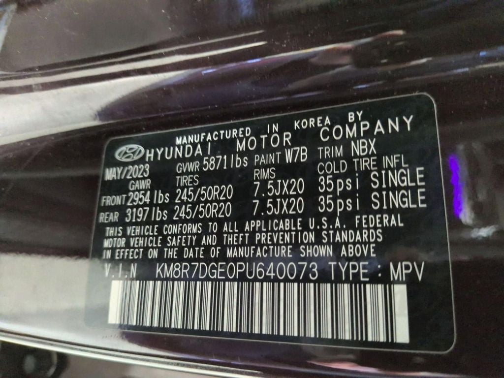 2023 Hyundai PALISADE Calligraphy