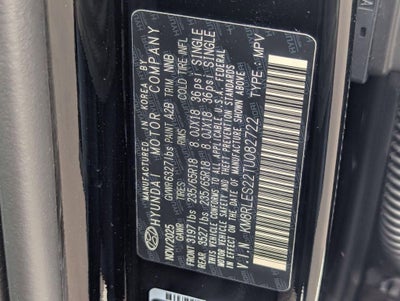 2026 Hyundai PALISADE SEL 8 Passenger