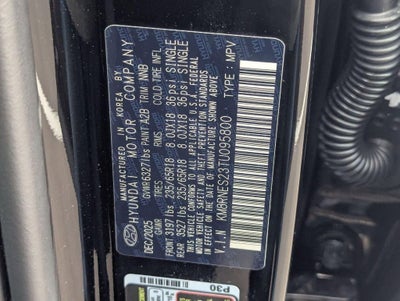 2026 Hyundai PALISADE SEL Premium 7 Passenger