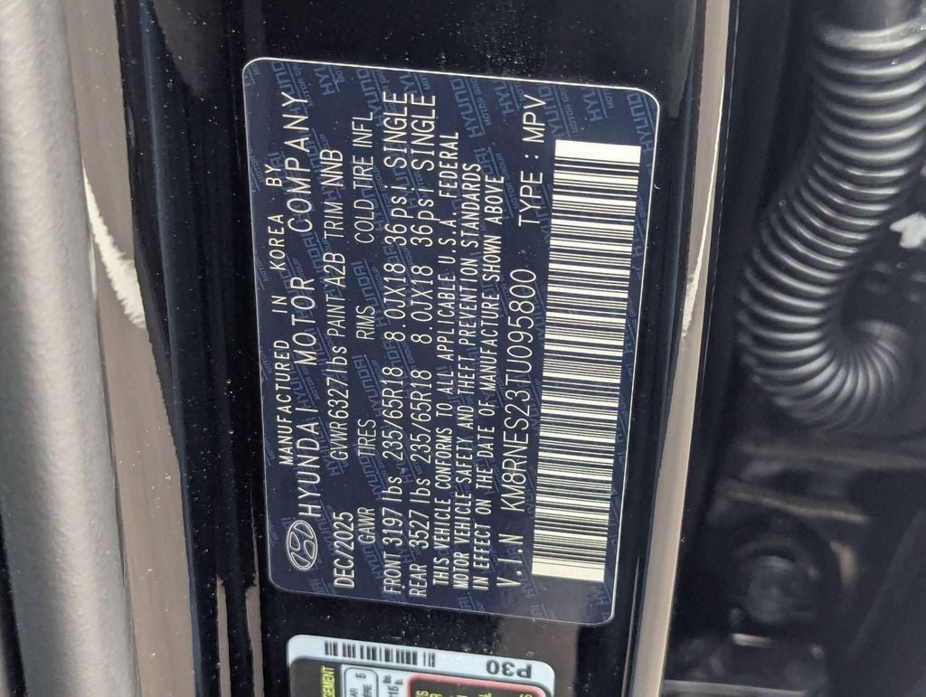 2026 Hyundai PALISADE SEL Premium 7 Passenger